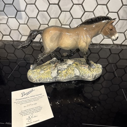 Beswick wild horses - wild,