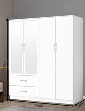 High Gloss White Bedroom