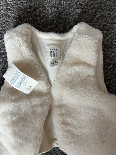 Gap unisex kids cream faux - gap,
