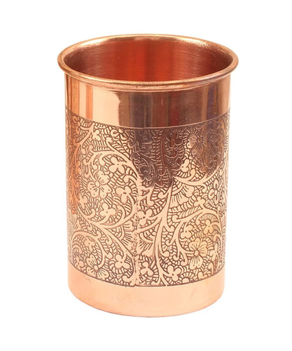 Pure copper drinking glass - pure,