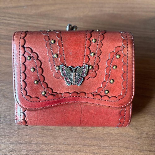 Anna sui leather trifold - sui,