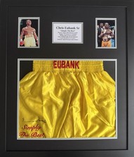 Boxing Chris Eubank Sr Signed