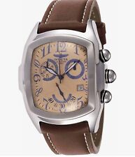 Invicta Lupah Grand Series Men’s Watch 2233 Brown Leather Adjustable Strap