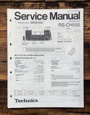 Technics RS-CH550 Cassette