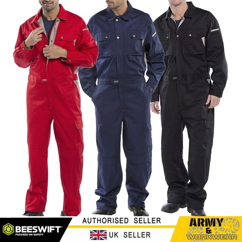 Heavy duty click boilersuit - heavy,