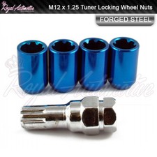 4x Tuner Locking Wheel Nuts