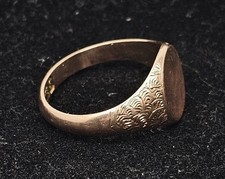 Antique 9ct Gold Signet Ring