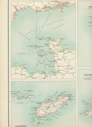 Map the channel - map, "the