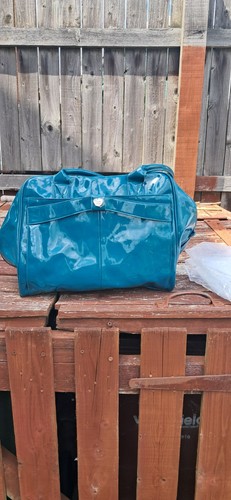 Green handbag - green,