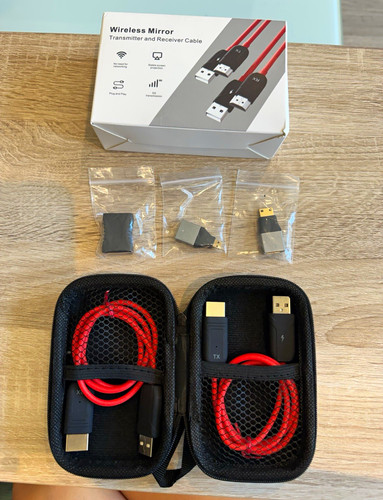 Wireless mirror plug and - mirror, play