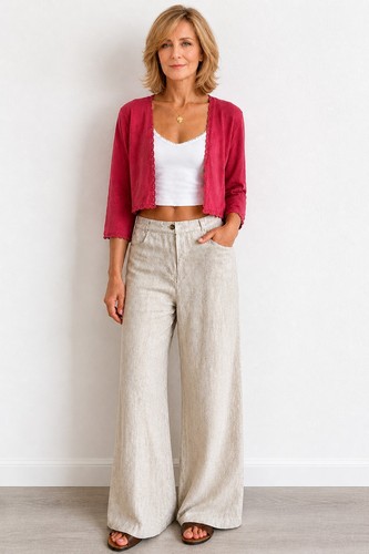 Ladies 100 linen - 100%,