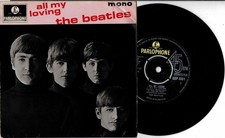 45rpm - THE BEATLES - ALL MY