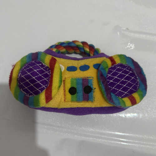 Rainbow fabric doll - rainbow, accessory