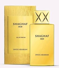 Shaghaf Oud Gold Eau De Parfum 75ml By Swiss Arabian Unisex Long Lasting Perfume