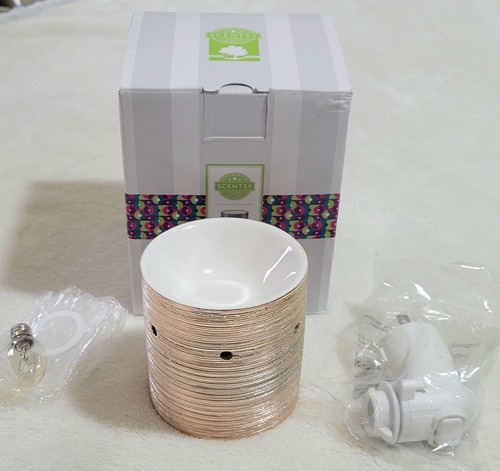 Nib scentsy etched core rose - core,
