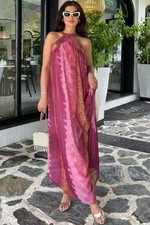 Zara Tie Dye Printed Midi Maxi