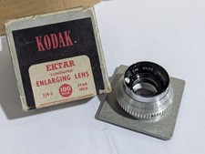 Kodak London 100mm F4.5 Enlarging Ektar Lens with Mount