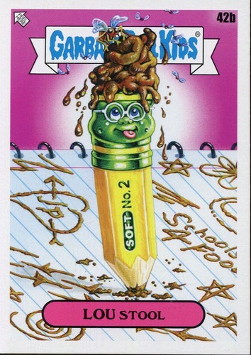 Garbage pail kids late - late, to