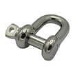 Stainless steel shackle - steel, d