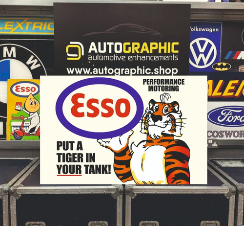 Esso tiger poster - tiger,