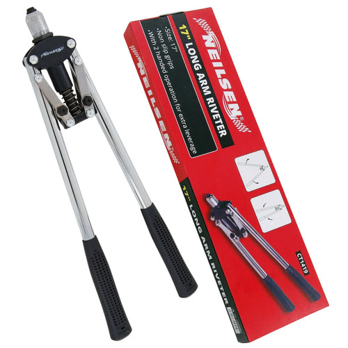 Rivet gun long - gun,