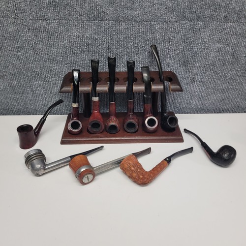 Lot vtg antique - 11, smoking