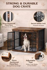 Furniture Dog Crate Wooden