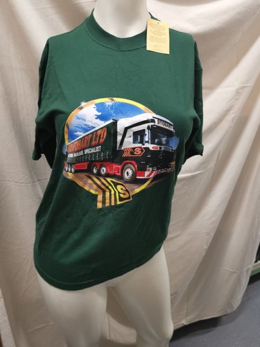 Green eddie stobart tshirt - eddie,