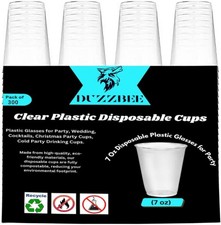 100-6000Pcs Clear Disposable