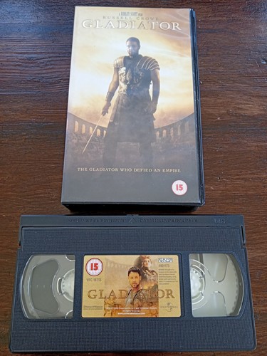 Gladiator vhs video 2000 - vhs,
