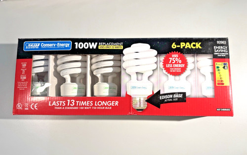 Compact fluorescent lamp 6 - lamp, (6