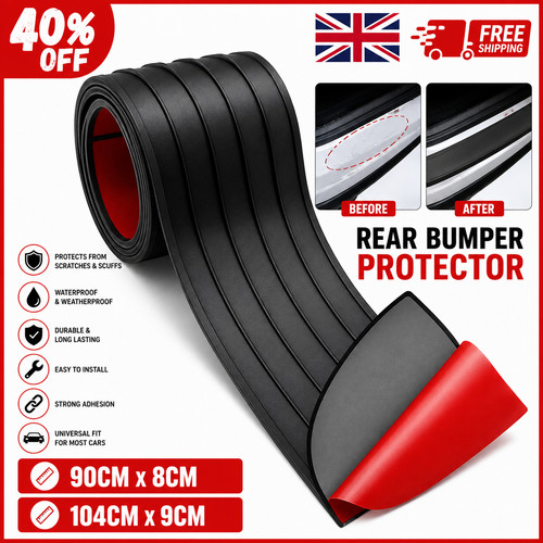Car rear boot bumper - rear, boot-bumper