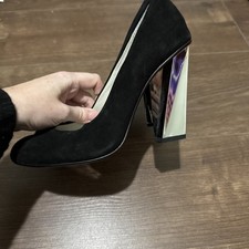 United nude ultra black suede - black,