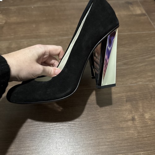 United nude ultra - black, suede