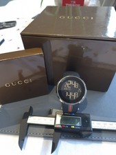 Gucci Igucci Men's Watch YA1142 Mint Genuine Boxed Rare Digital Watch