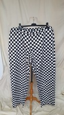 Chefs trousers, Uniform clothing, Boyd Cooper Black&White, Checked, Size 28 5097