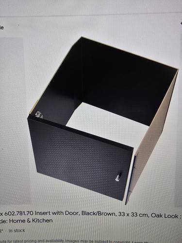 New ikea kallax wood shelf - new,