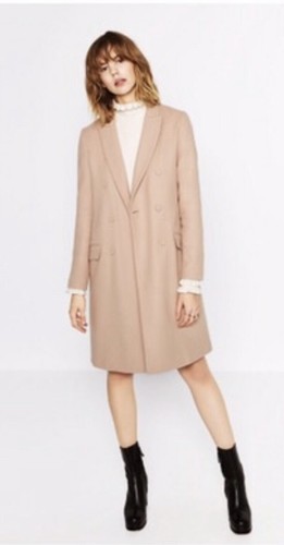 Zara woman pale pink wool - 🤍zara,