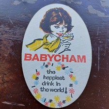 Babycham Beer Mat Showerings