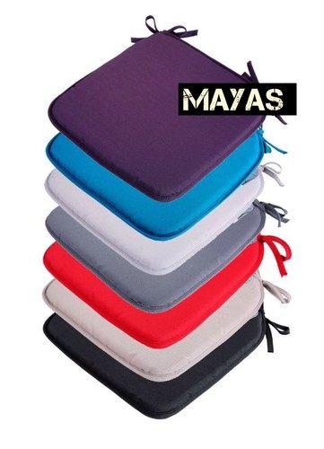 Thick fabric chair cushion - thick,