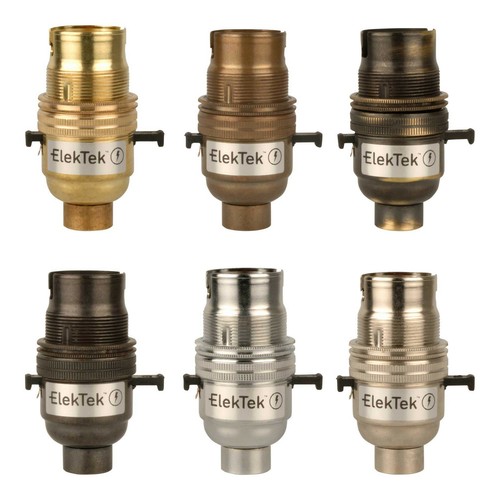 B22 lamp holder switched - b22,