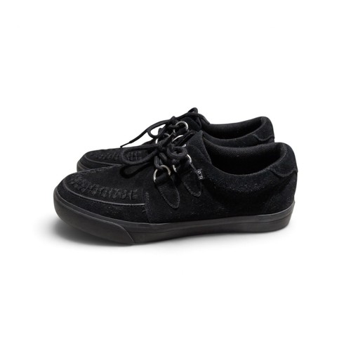 Black suede creeper w7 - suede,