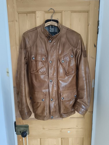 Belstaff men panther leather - men's,