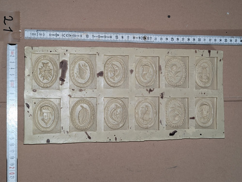 221 silicone mold - #, wax