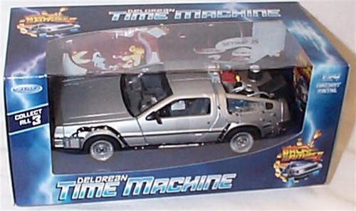 Welly diecast delorean - welly,