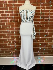 Goddiva Cream Midi Dress | UK