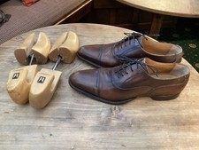 Moreschi Men's Leather Oxford Shoes complete with Moreschi cedar shoe trees