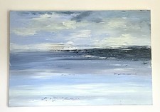 LARGE orig ACRYLIC on CANVAS