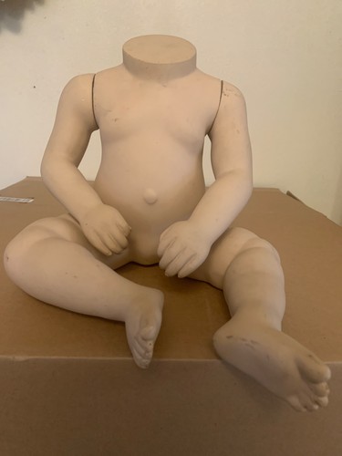 Seated toddler mannequin - seated,