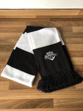 Alan Shearer 2006 Newcastle United Testimonial Scarf Black & White - Used